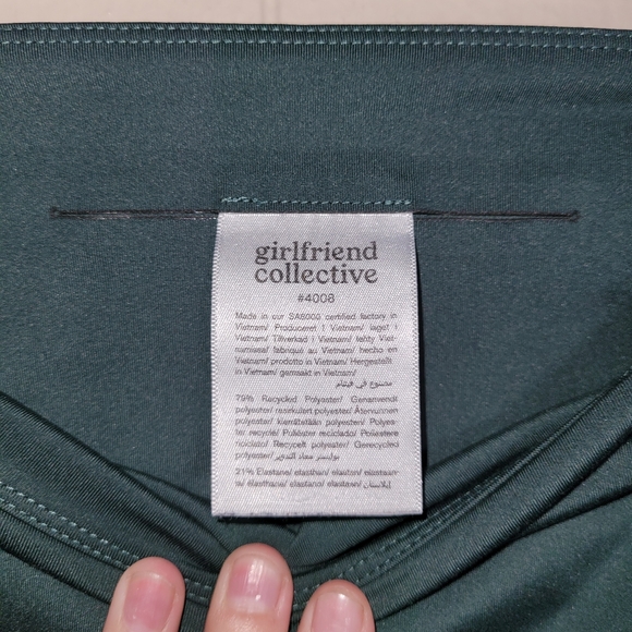 NWOT Girlfriend Collective Most Compressive High-Rise Legging, S, Moss - Picture 9 of 10